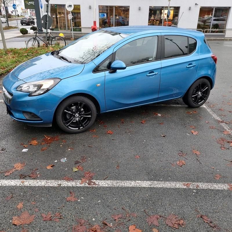 Gebraucht Opel Corsa 75 PS (55 kW) 2018 Blau Kleinwagen
