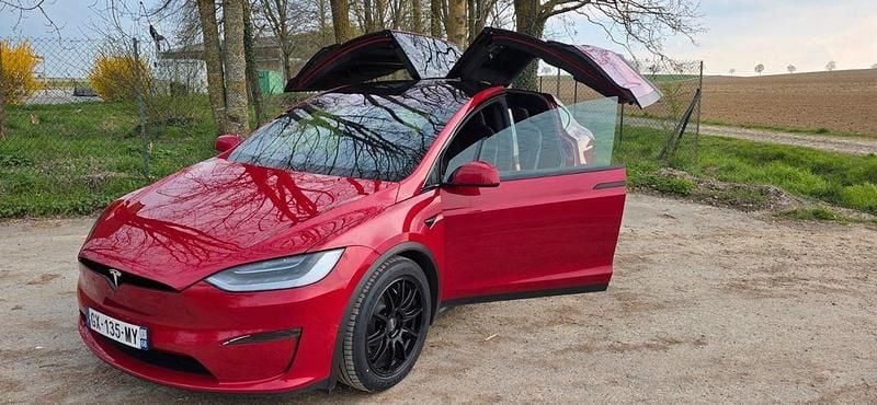 Gebraucht Tesla Model X Plaid 759 kW (1033 PS) 2022 Rot SUV