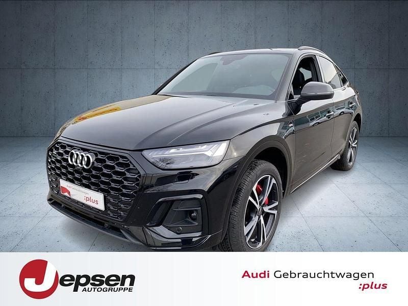 Mythosschwarz metallic Gebraucht 2022 Audi Q5 Sportback S-Line SUV | 42.460 € (Guter Preis) - Bild 1/4
