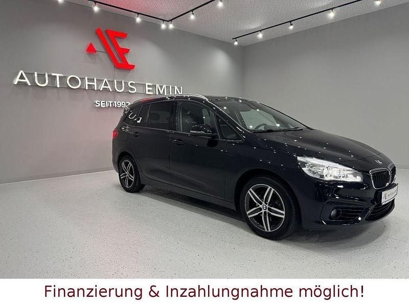 Schwarz Gebraucht 2015 BMW 216 Gran Tourer Sport Line Van / Kleinbus | 11.450 € (Guter Preis) - Bild 1/4
