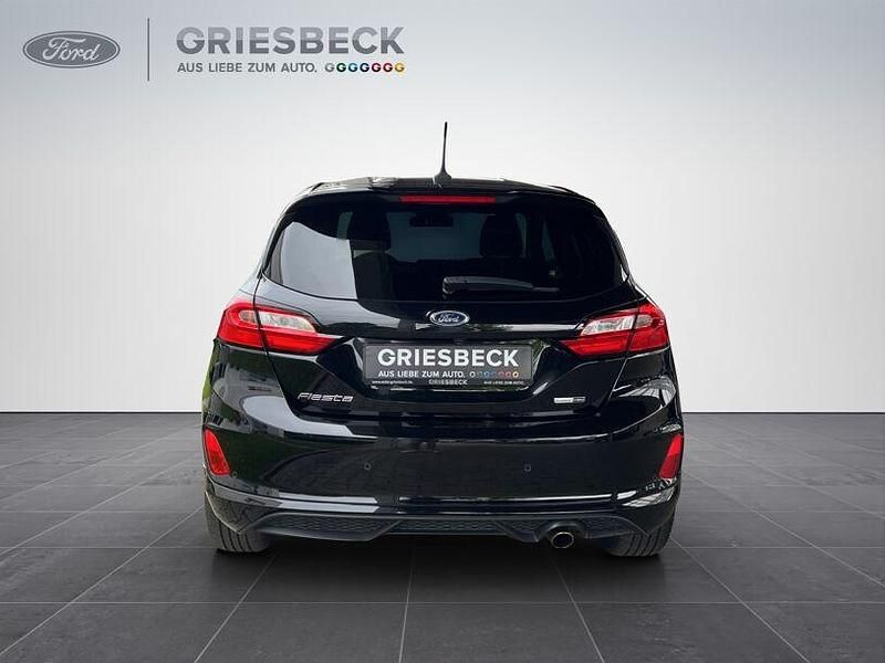 Gebraucht Ford Fiesta ST-Line 125 PS (91 kW) 2023 Obsidianschwarz metallic Kleinwagen