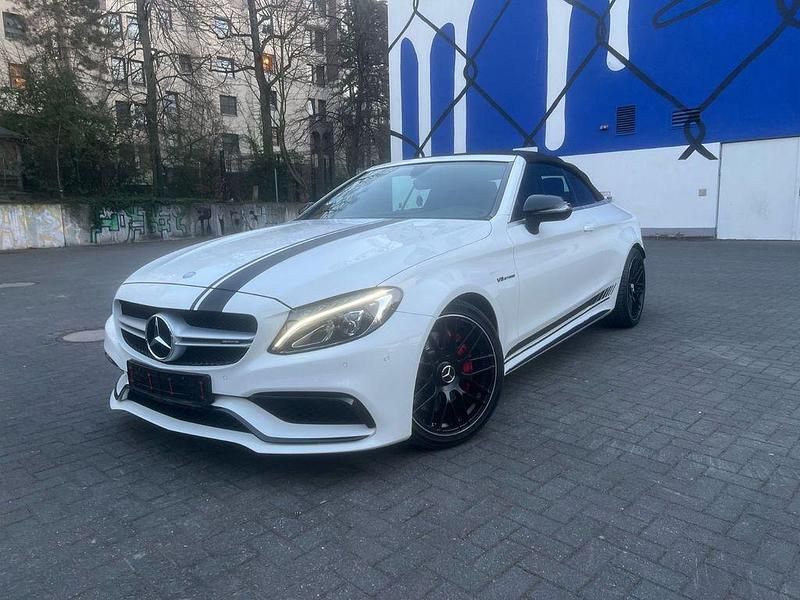 Weiß Gebraucht 2016 Mercedes C63 AMG AMG Cabrio | 39.500 € (Guter Preis) - Bild 1/4