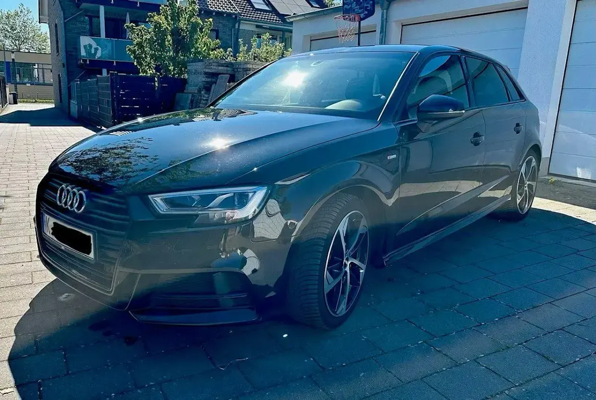 Gebraucht Audi A3 S-Line 150 PS (110 kW) 2019 Schwarz Limousine