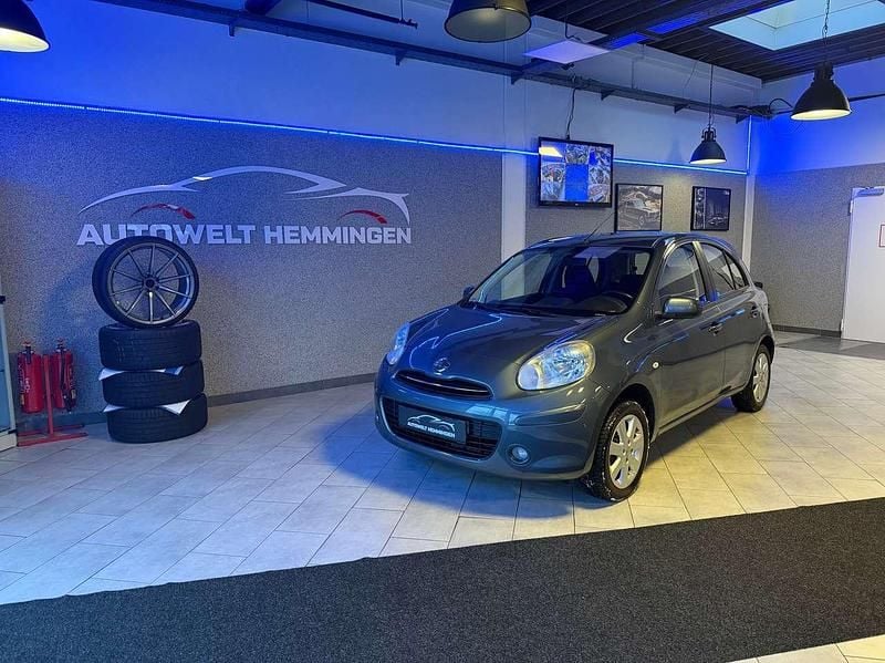 Gebraucht Nissan Micra Acenta 80 PS (58 kW) 2013 Tungstene grey (m) Kleinwagen