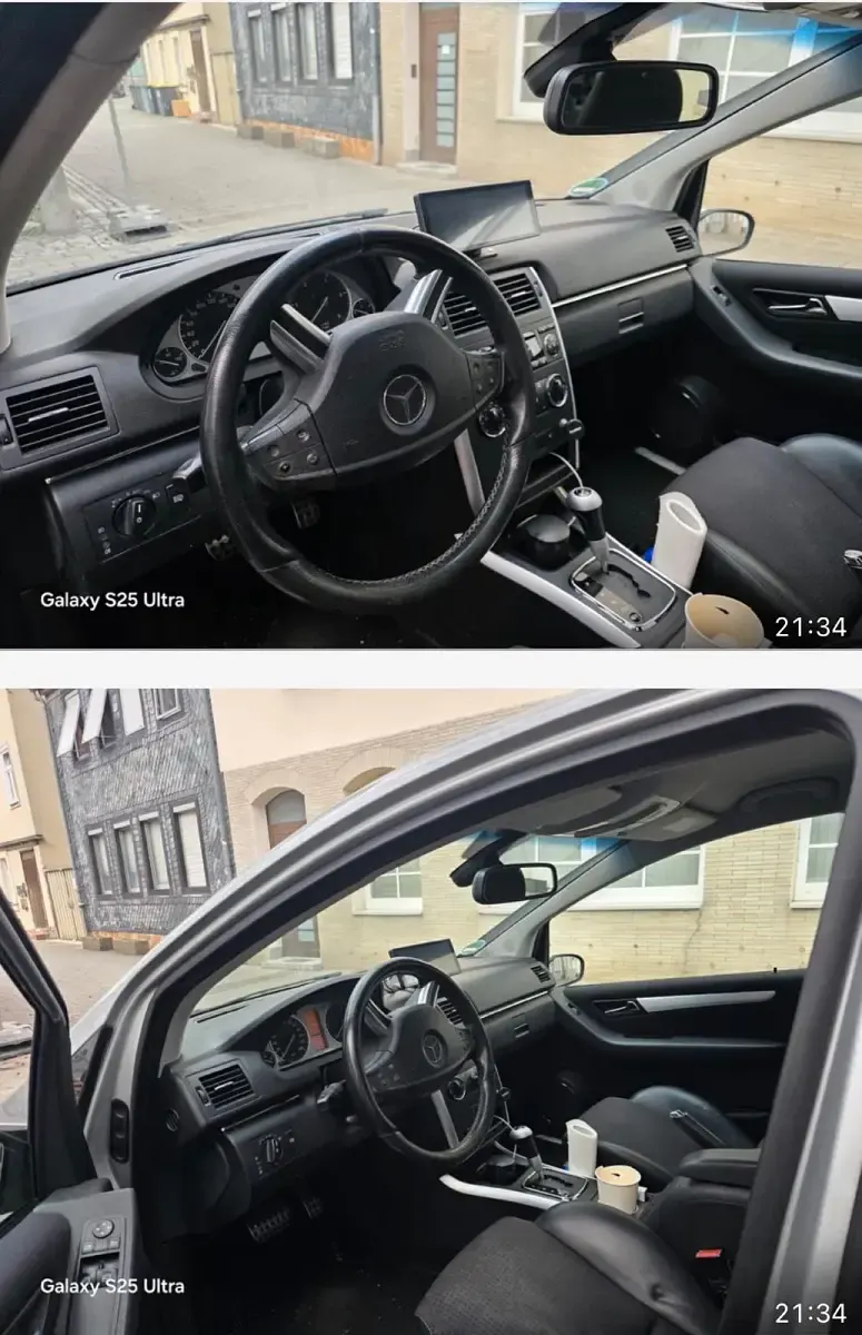 Gebraucht Mercedes B200 140 PS (102 kW) 2006 Silber Van / Kleinbus