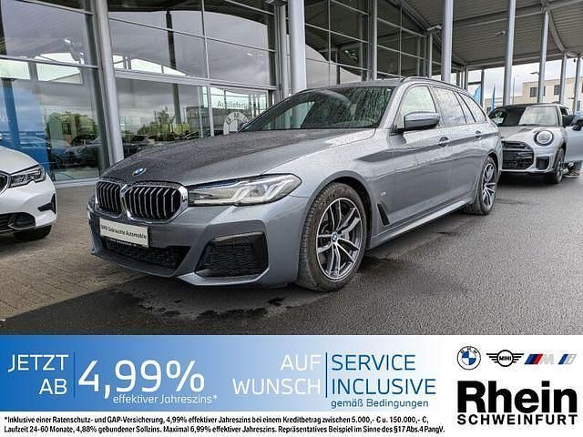 Bluestone metallic Gebraucht 2022 BMW 530 M Sport Kombi | 42.950 € (Fairer Preis) - Bild 1/4