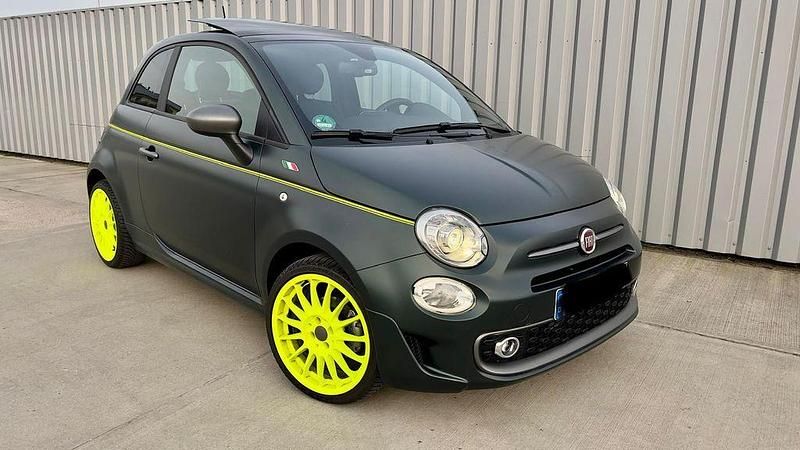 Grün Gebraucht 2021 Fiat 500C Cabrio | 14.999 € (Fairer Preis) - Bild 1/4