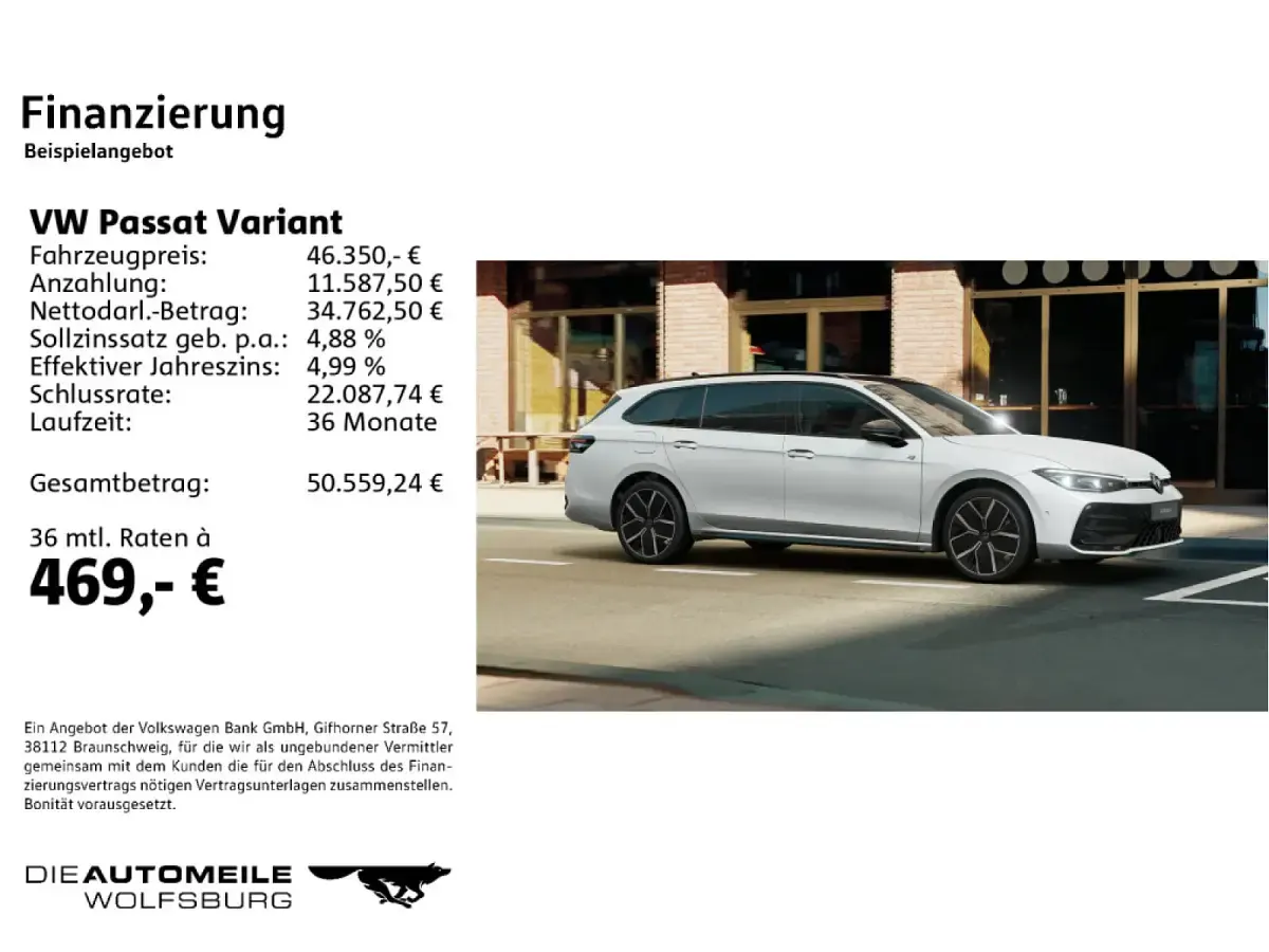 Gebraucht VW Passat R-line 265 PS (194 kW) 2025 Kombi
