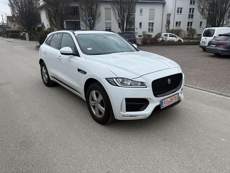 Gebraucht Jaguar F-Pace R-Sport 179 PS (131 kW) 2016 Weiß SUV