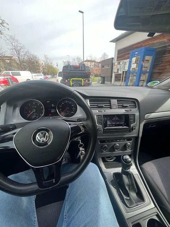 Gebraucht VW Golf VII 110 PS (80 kW) 2014 Schwarz Limousine