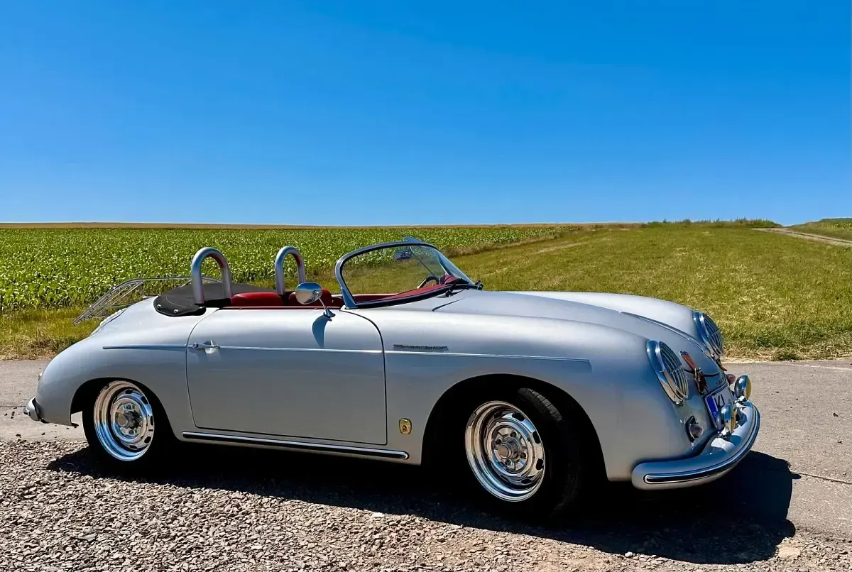 Gebraucht Porsche 356 85 PS (62 kW) 1958 Silber Cabrio