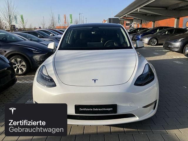 Gebraucht Tesla Model Y Long Range AWD 258 kW (351 PS) 2023 Weiß SUV