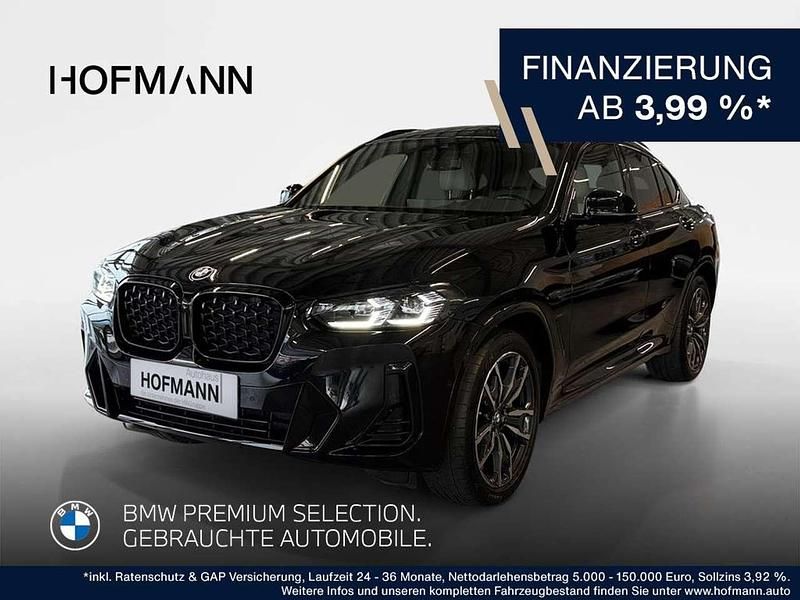 Saphirschwarz metallic Gebraucht 2022 BMW X4 M M Sport SUV | 44.890 € - Bild 1/2