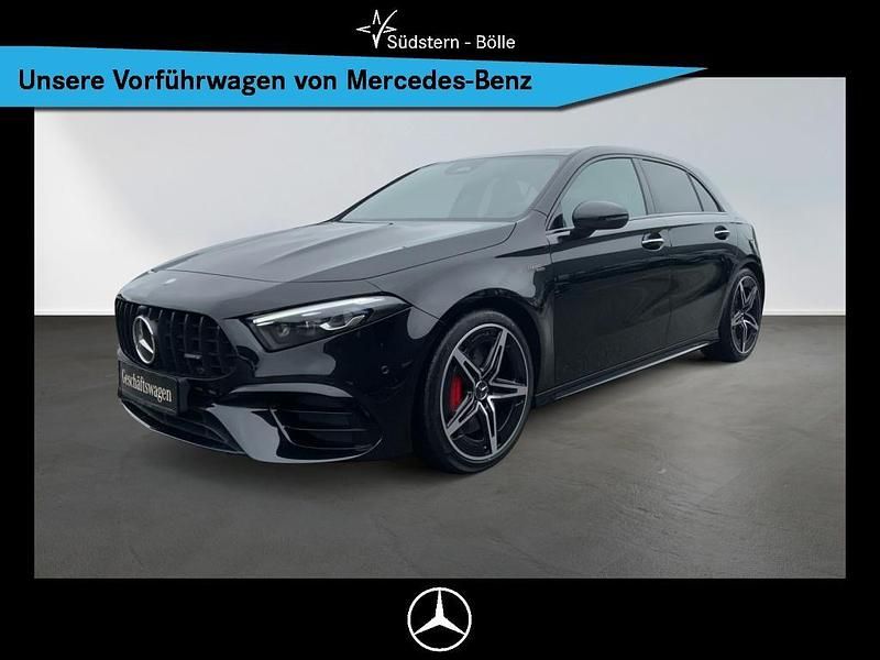 Schwarz Gebraucht 2025 Mercedes A45 AMG AMG Limousine | 59.490 € (Fairer Preis) - Bild 1/4