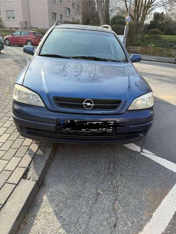 Gebraucht Opel Astra Selection 75 PS (55 kW) 2002 Blau Kombi