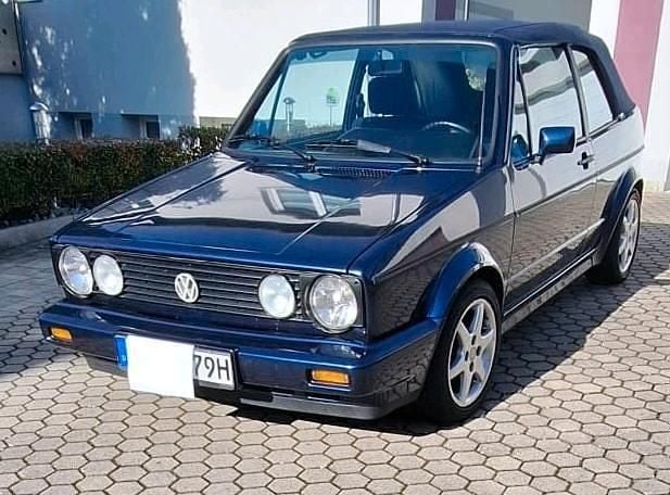 Gebraucht VW Golf Cabriolet Karmann 98 PS (72 kW) 1991 Blau Cabrio