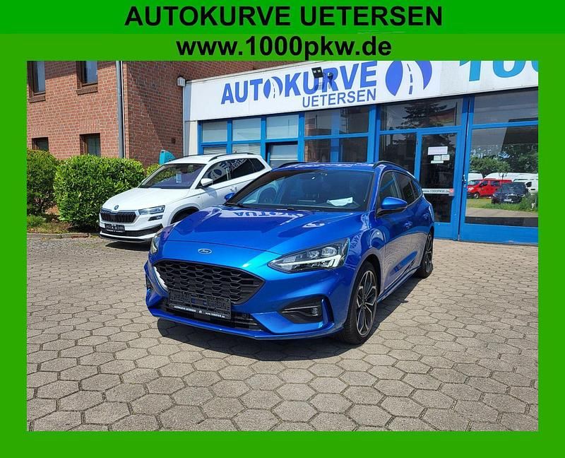 Blau Gebraucht 2019 Ford Focus ST-Line Kombi | 17.250 € (Guter Preis) - Bild 1/4