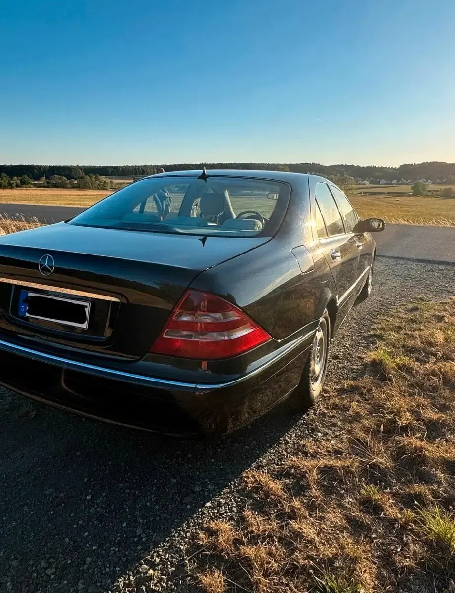 Gebraucht Mercedes S320 224 PS (164 kW) 2000 Schwarz Limousine