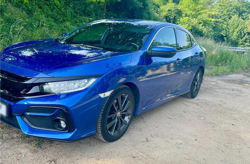 Gebraucht Honda Civic 126 PS (92 kW) 2021 Blau Limousine