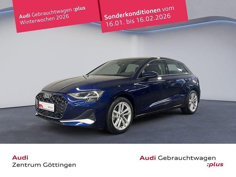 Navarrablau metallic Gebraucht 2025 Audi A3 Advanced Plus Limousine | 30.880 € (Superpreis) - Bild 1/4