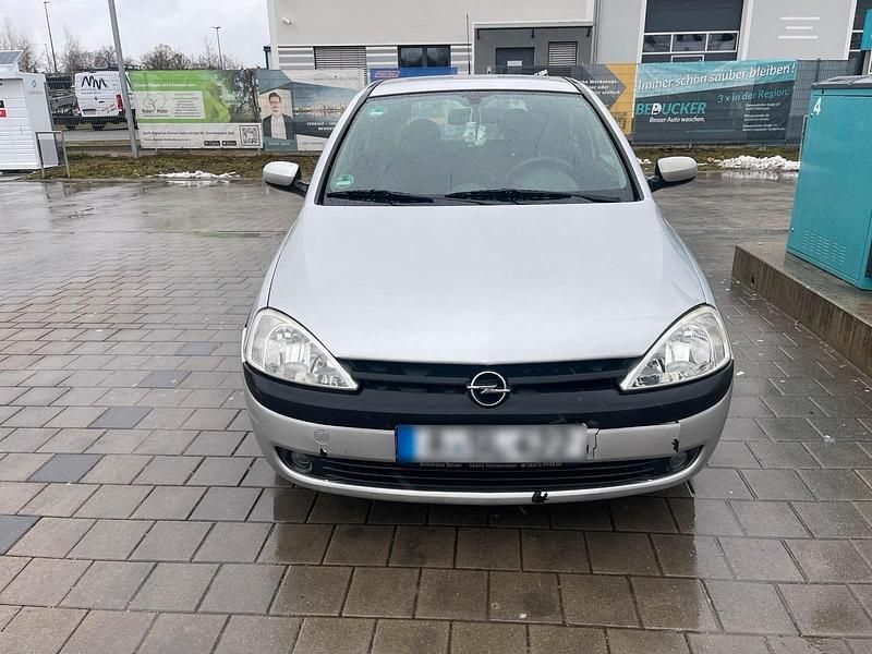 Gebraucht Opel Corsa 75 PS (55 kW) 2002 Silber Kleinwagen