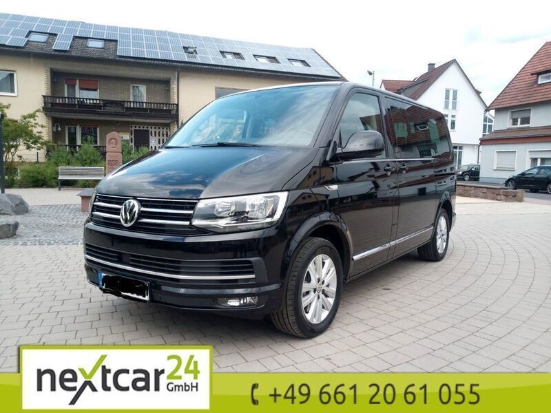Black metallic Gebraucht 2018 VW T6 Highline Van | 44.990 € (Fairer Preis) - Bild 1/4
