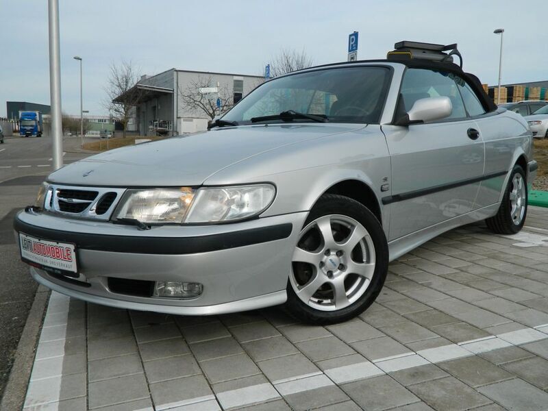 Silber Gebraucht 2003 Saab 9-3 Cabriolet Cabrio | 5.990 € (Fairer Preis) - Bild 1/4