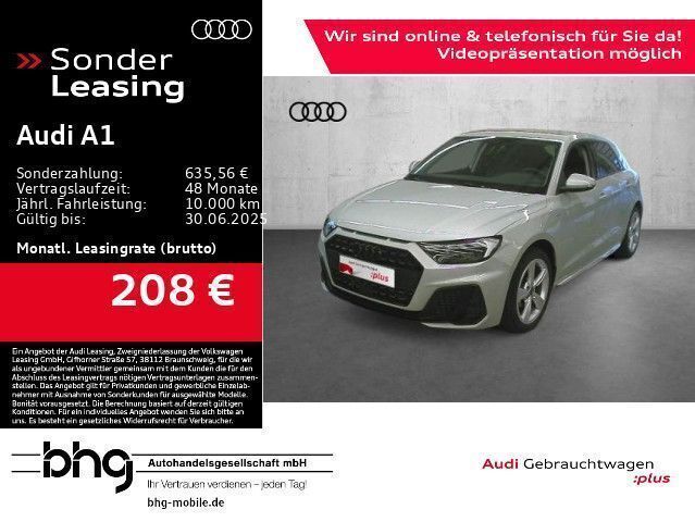 Tausilber metallic Gebraucht 2024 Audi A1 Sportback S-Line Kleinwagen | 24.660 € (Guter Preis) - Bild 1/4