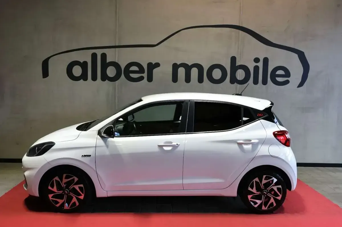 Gebraucht Hyundai i10 N Line 101 PS (74 kW) 2023 Weiß Kleinwagen