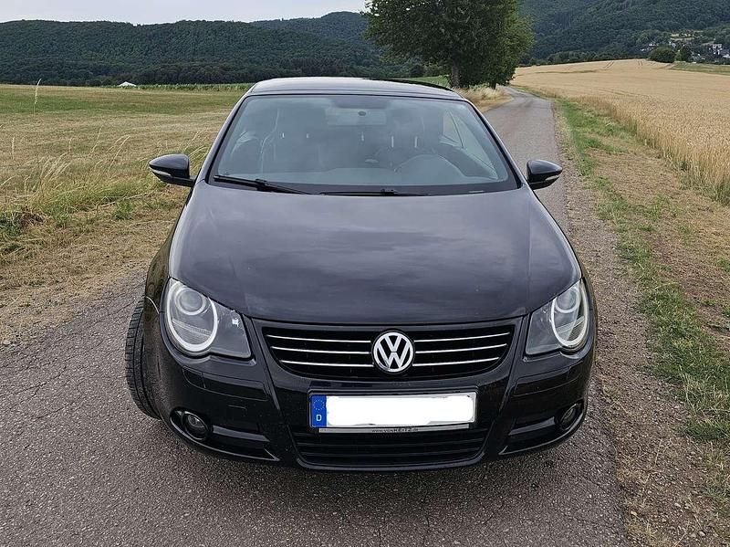 Schwarz Gebraucht 2010 VW Eos GT Cabrio | 6.500 € - Bild 1/4