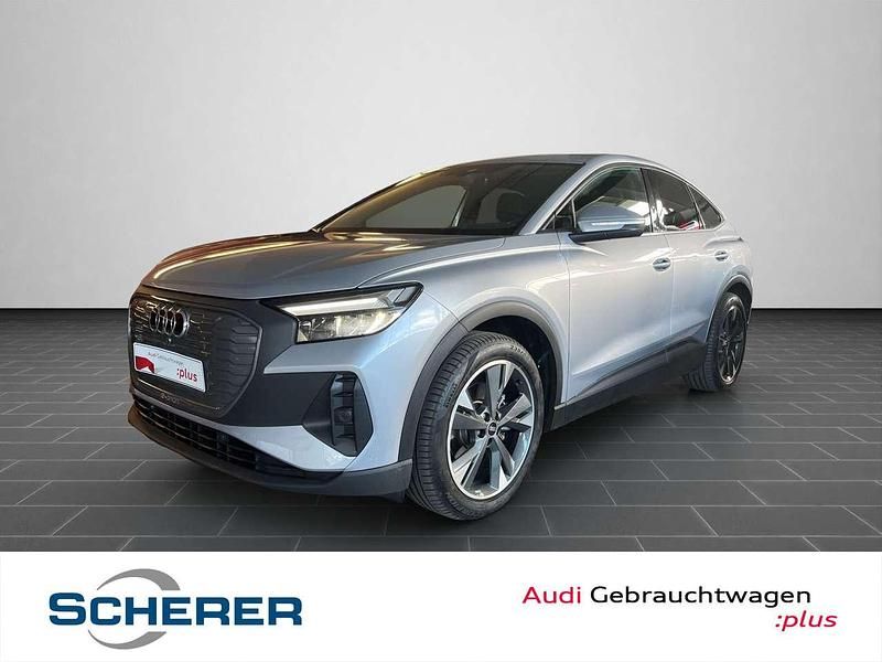 Florettsilber metallic Gebraucht 2022 Audi e-tron Sportback Basis SUV | 24.690 € (Fairer Preis) - Bild 1/4