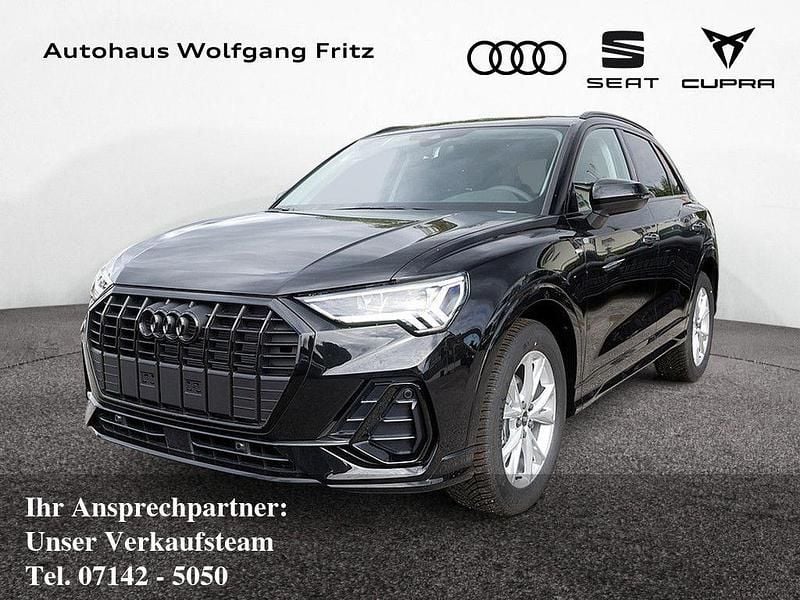 Schwarz Neu 2025 Audi Q3 S-Line SUV | 41.885 € (Superpreis) - Bild 1/4
