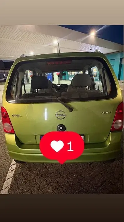 Gebraucht Opel Agila 58 PS (42 kW) 2002 Grün Van / Kleinbus