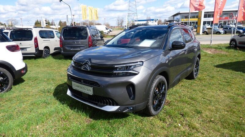 New dark blue/typ aus Gebraucht 2022 Citroën C5 Aircross Shine SUV | 35.980 € - Bild 1/4