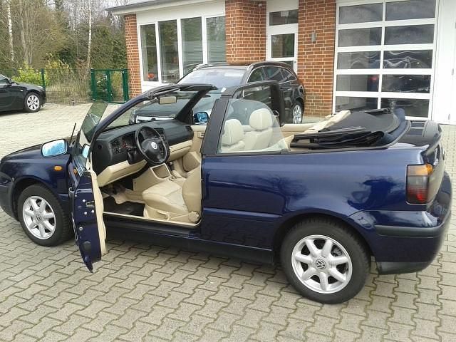 Gebraucht VW Golf Cabriolet 101 PS (74 kW) 1999 Blau metallic Cabrio