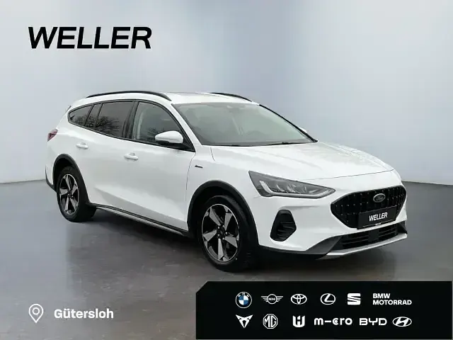 Brugt Ford Focus Active 120 HK (88 kW) 2022 Hvid Stationcar