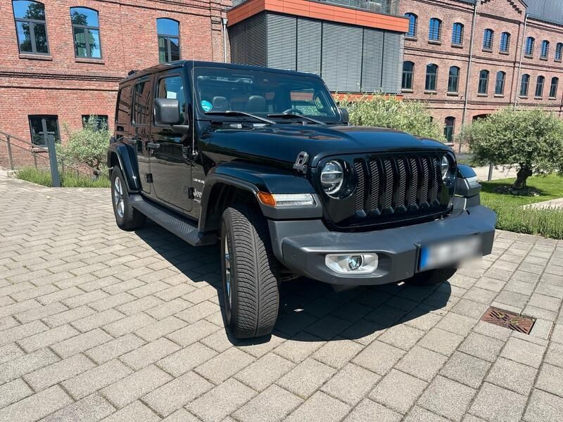 Schwarz Gebraucht 2020 Jeep Wrangler Sahara SUV | 49.999 € - Bild 1/4