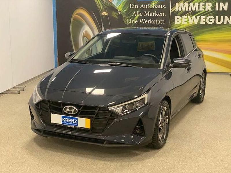 Aurora (metallic) Gebraucht 2021 Hyundai i20 Select Kleinwagen | 14.890 € (Etwas zu teuer) - Bild 1/3