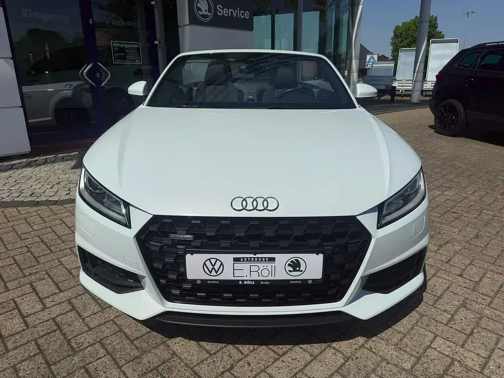 Gebraucht Audi TT Roadster S-Line 245 PS (180 kW) 2019 Weiß Cabrio