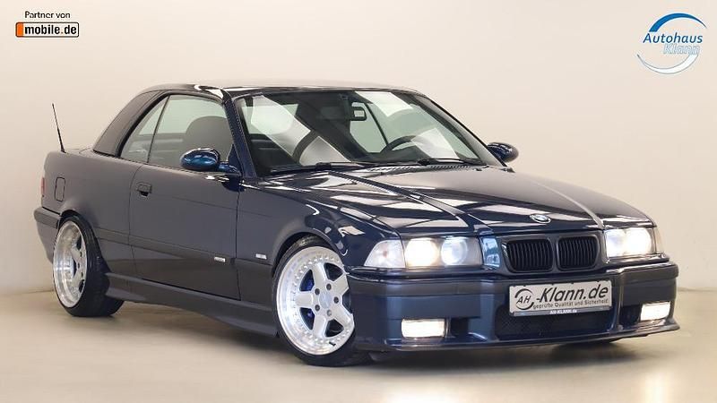 Blau Gebraucht 1997 BMW 328 Cabriolet M Sport Cabrio | 17.999 € - Bild 1/4