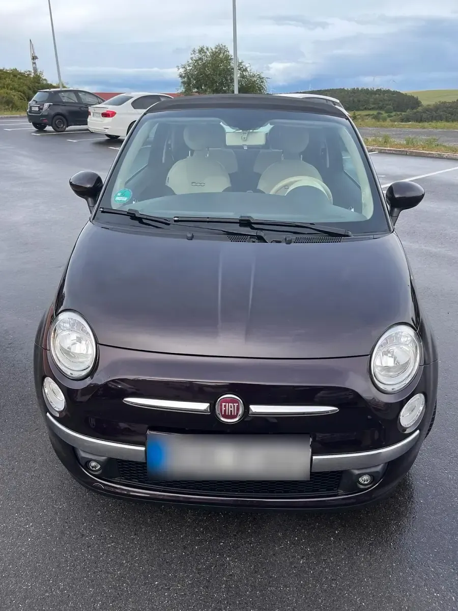 Gebraucht Fiat 500C 69 PS (50 kW) 2014 Violett Cabrio