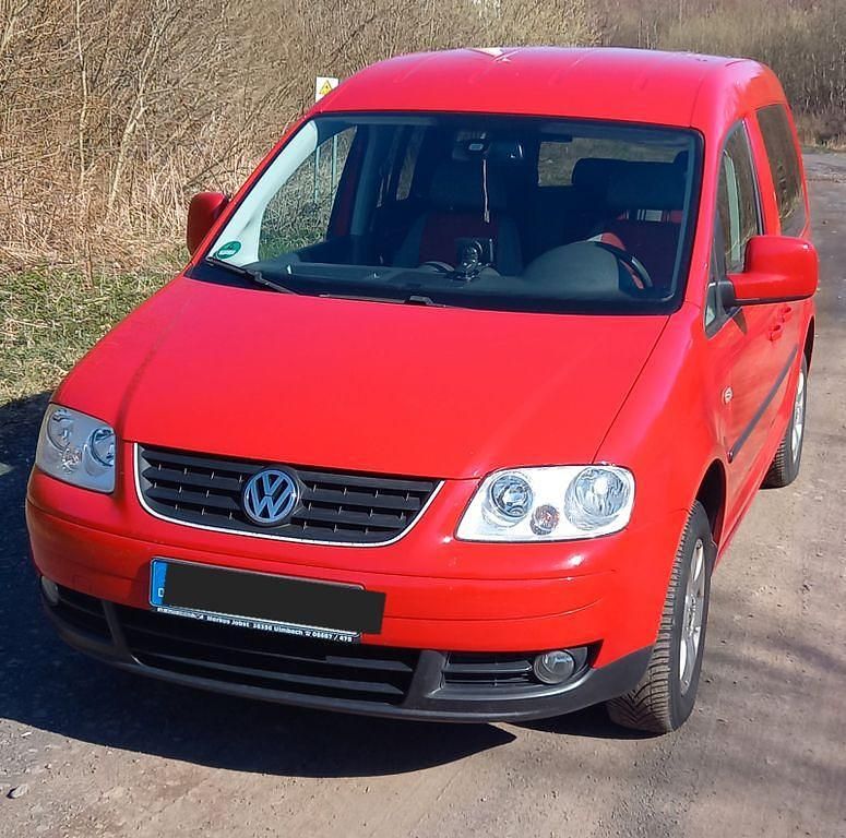 Gebraucht VW Caddy Life 80 PS (58 kW) 2009 Rot Van / Kleinbus