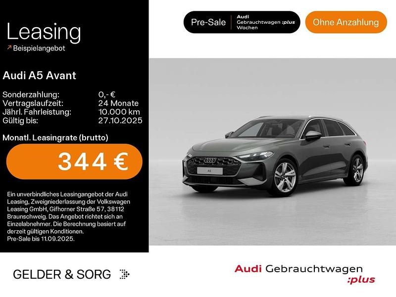 Chronosgrau metallic Gebraucht 2025 Audi A5 Coupé | 47.120 € (Superpreis) - Bild 1/3