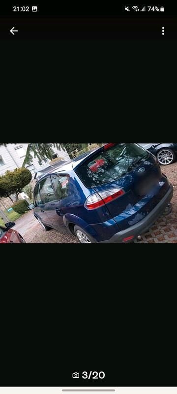Usado Ford S-MAX S 140 HP (102 kW) 2007 Azul Monovolume