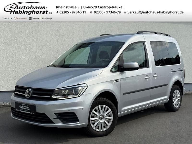 Silber Gebraucht 2016 VW Caddy Trendline Van / Kleinbus | 15.490 € (Guter Preis) - Bild 1/3