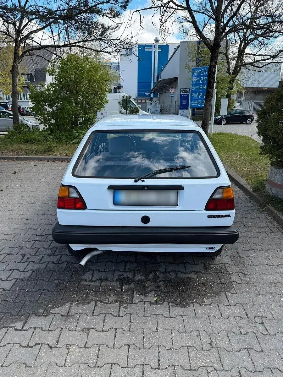 Gebraucht VW Golf II 67 PS (49 kW) 1989 Weiß Kleinwagen