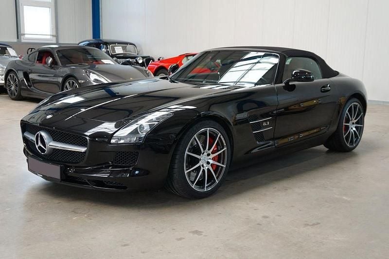 Schwarz Gebraucht 2011 Mercedes SLS AMG AMG Cabrio | 129.900 € (Superpreis) - Bild 1/4