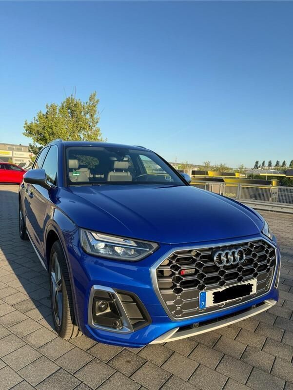 Blau Gebraucht 2022 Audi SQ5 Ambiente SUV | 48.500 € - Bild 1/4