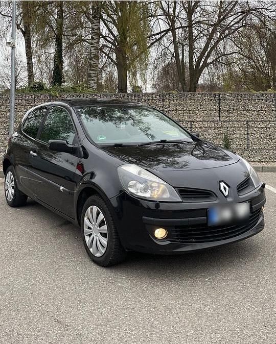 Gebraucht Renault Clio III Initiale 100 PS (73 kW) 2008 Schwarz Kleinwagen