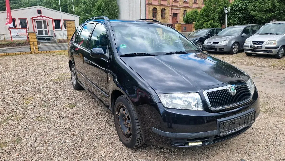 Gebraucht Skoda Fabia 65 PS (47 kW) 2004 Schwarz Kombi